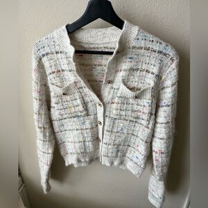 Adorable sweater jacket one size